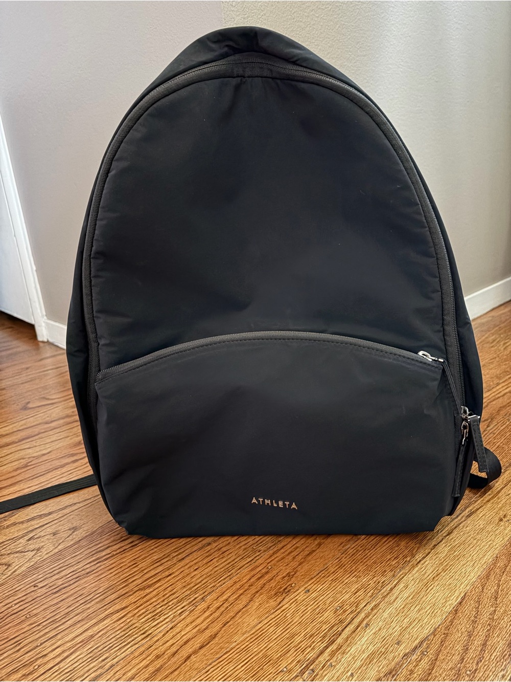 Athleta Black Minimalist Everyday Backpack